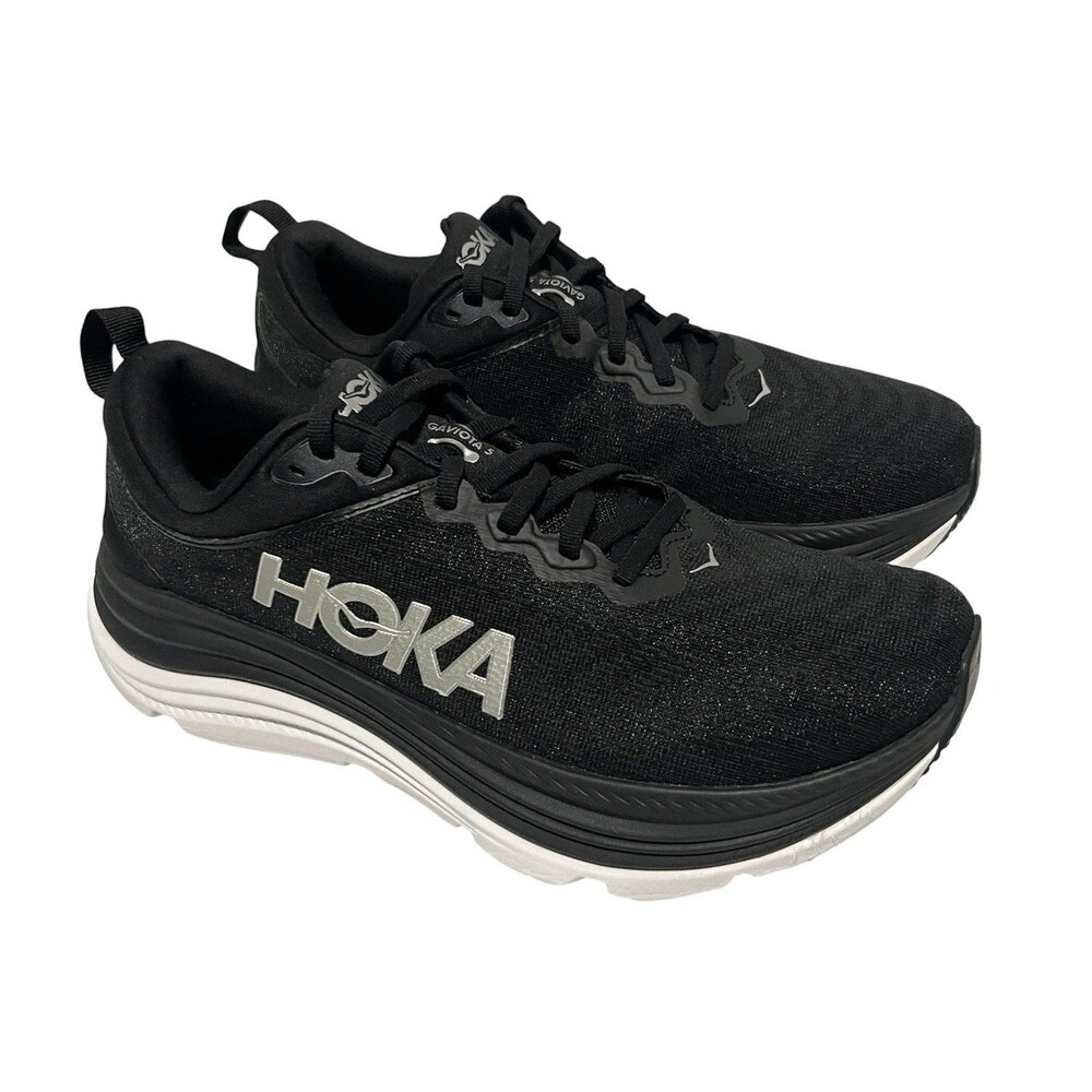 Hoka One One Gaviota 5 Shoes Women’s Size 10B Black Running Max Cushion Sneakers